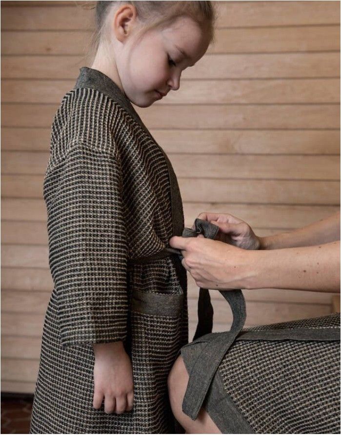 Peldmētelis "Scandinavian Brown" RENTO - 3