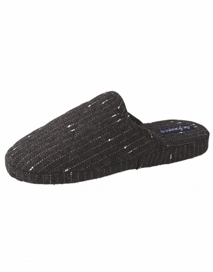 Vīriešu čības "Milan Dark Grey" DE FONSECA - 1