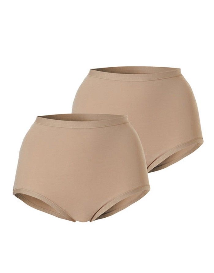 Женские трусики  Classic "Apriel Beige", 2 шт. COTONELLA - 1