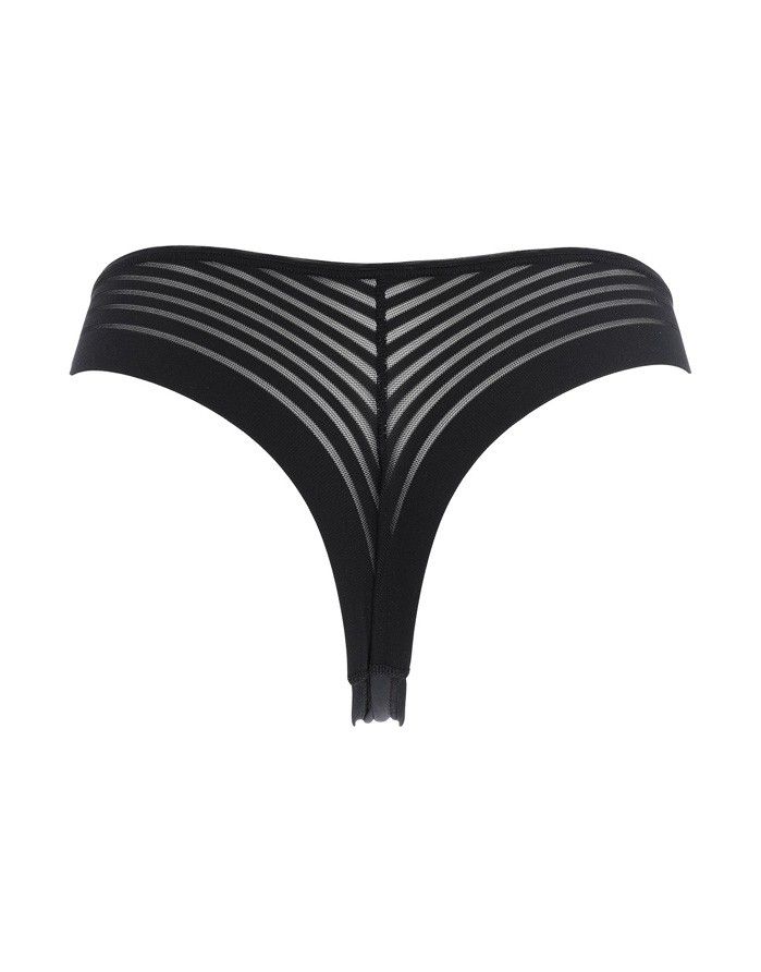 Women's Panties Tanga "Eterea Black" COTONELLA - 1