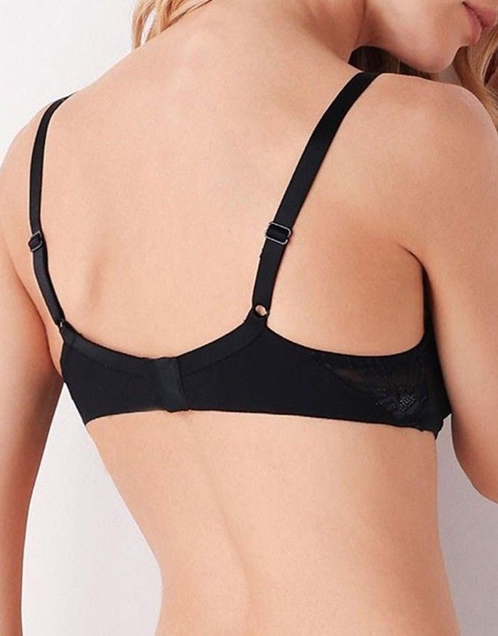 Bra Soft "Charme Black" COTONELLA - 1