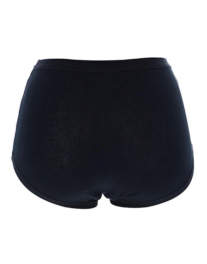 Sieviešu biksītes  Classic "Jenner Black", 2 gab COTONELLA - 1
