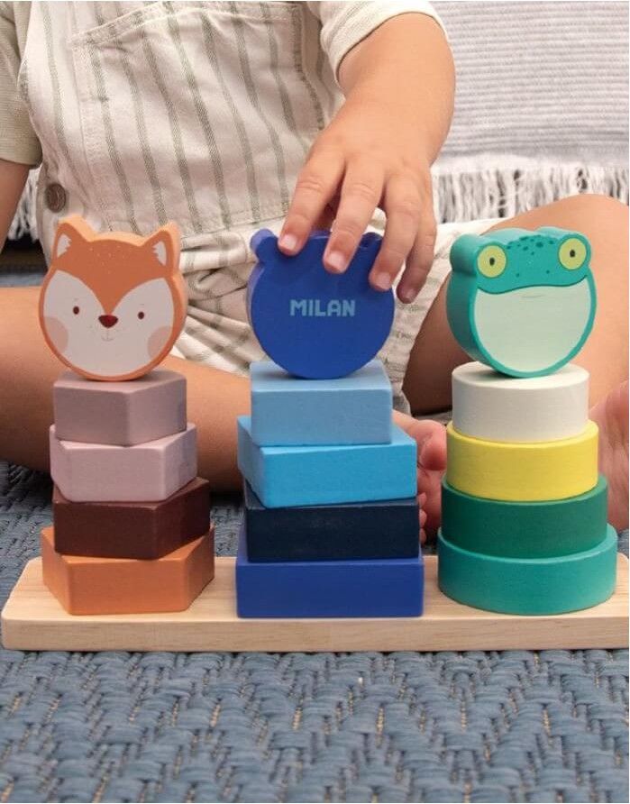 Toy Set "Animal Towers" MILAN - 2