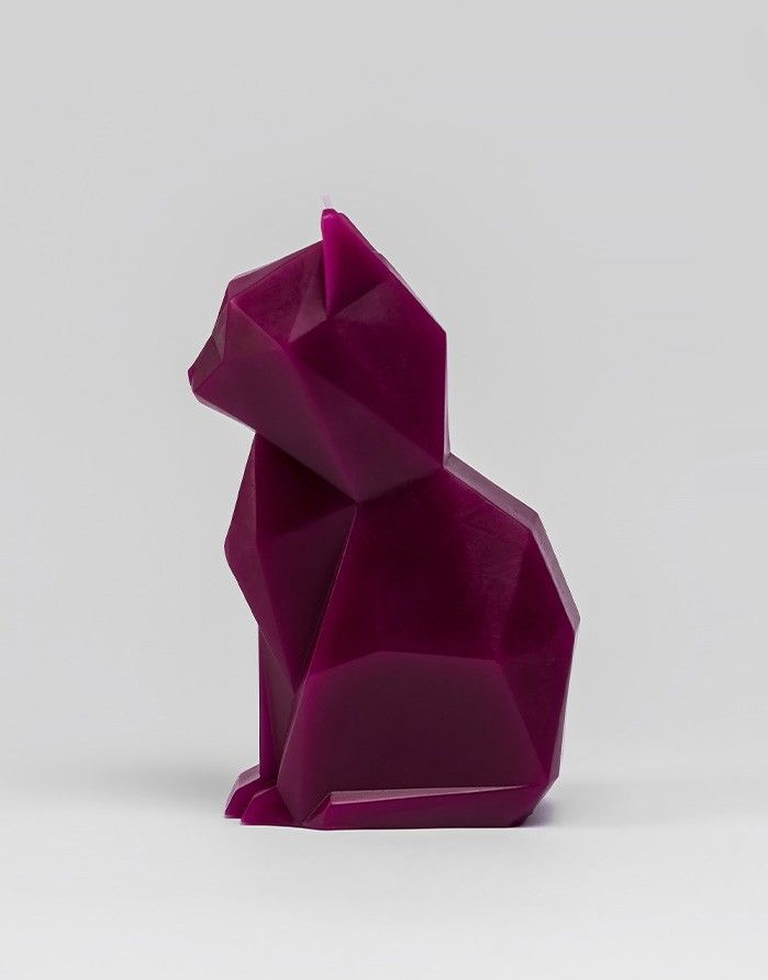 Свеча PYRO PET "Kisa Burgundy" 54° CELSIUS - 3