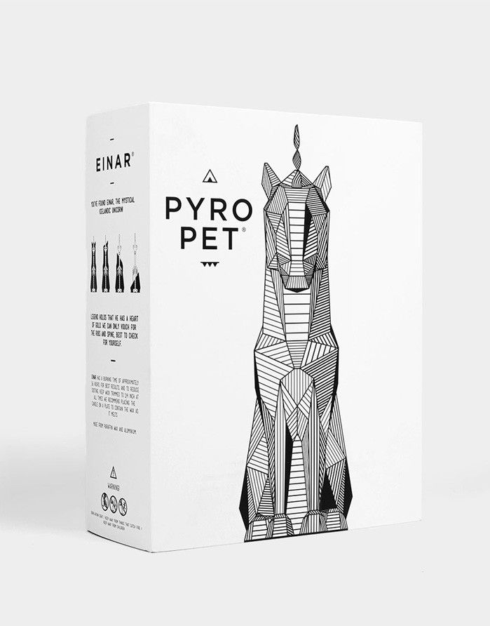 Свеча PYRO PET "Einar Lilac" 54° CELSIUS - 4