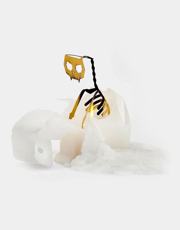 Candle PYRO PET "Kisa White" 54° CELSIUS - 1