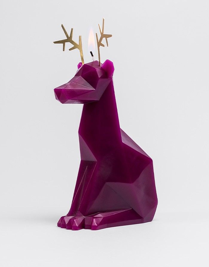 Свеча PYRO PET "Dyri Burgundy" 54° CELSIUS - 2