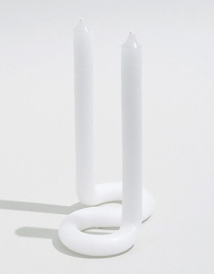 Candle LEX POTT "Twist White" 54° CELSIUS - 3