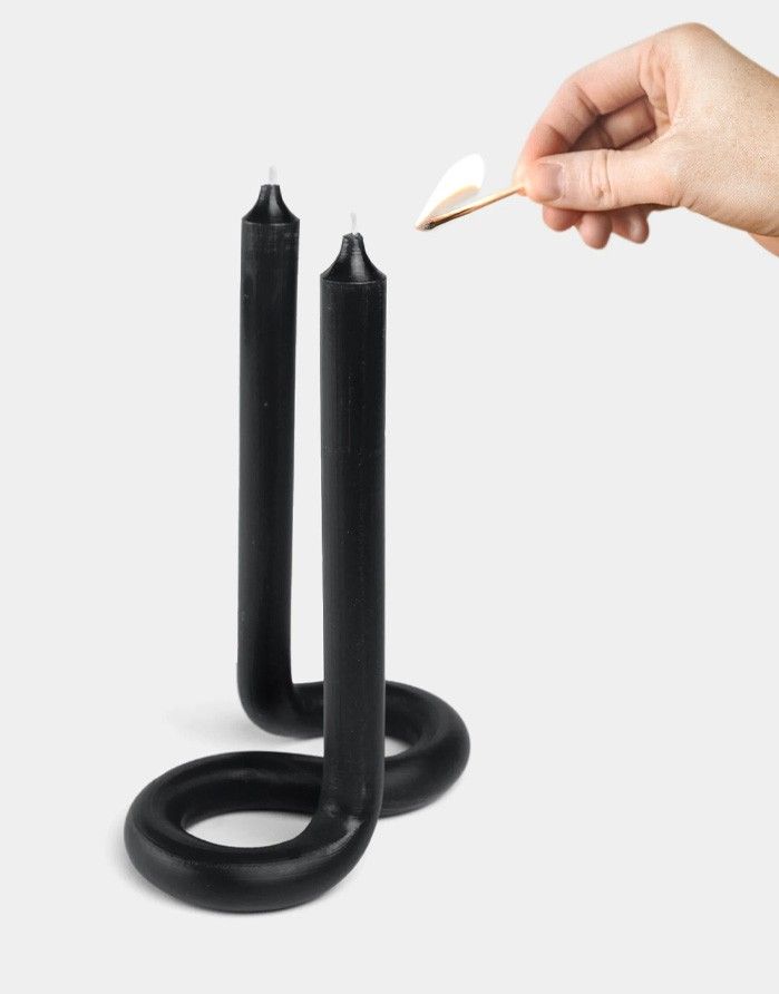 Свеча LEX POTT "Twist Black" 54° CELSIUS - 3