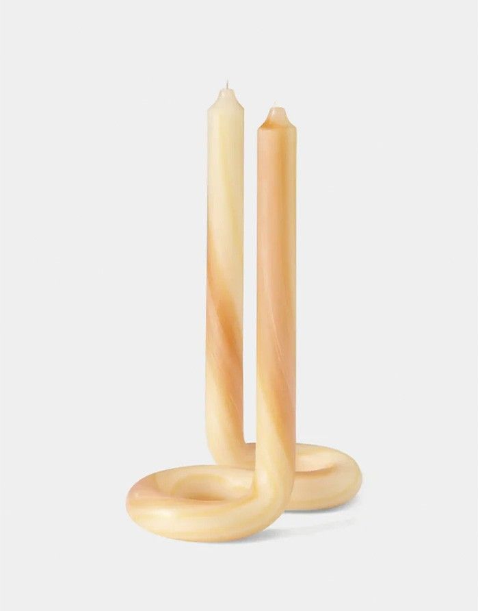 Candle LEX POTT "Twist White-Gold" 54° CELSIUS - 2