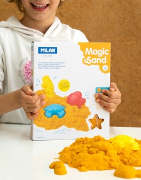 Kinetic sand with molds "Magic"