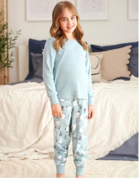 Children's pajamas "Polar Blue"