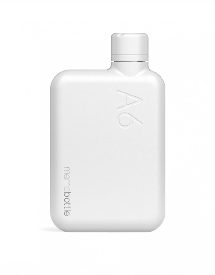 Drinking bottle "Memo White A6" 500 ml