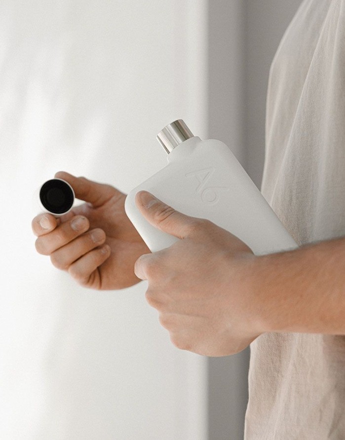 Drinking bottle "Memo White A6" 500 ml