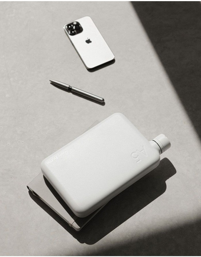 Dzeramā pudele "Memo White A5" 1,05 ml