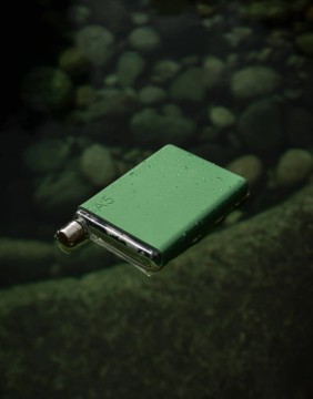 Pudeļu pārnēsāšanas soma "Memo Green A5"