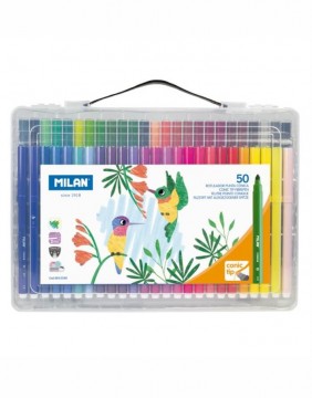 Marker pens "Colored Briefcase" 50 pcs