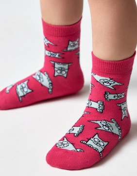 Children's socks "Smiling Cats"