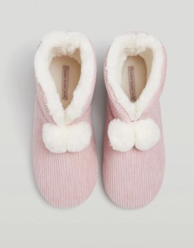 Slippers "Crystal Pink Boots"