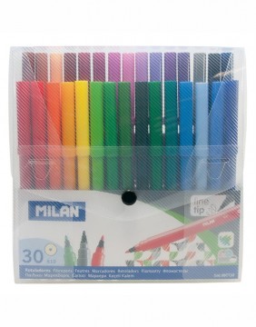Marķieru pildspalvas "Colored Briefcase" 30 gab