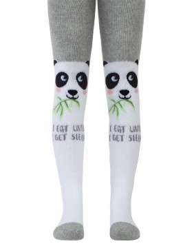 Tights for children "Eating Panda"