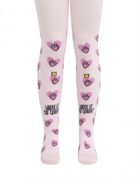 Tights for children ''Pink Queen"