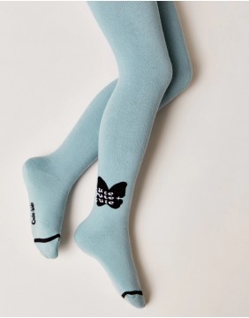 Tights for children ''Blue Butterfly"