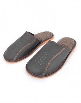 Slippers "Leather Flo"