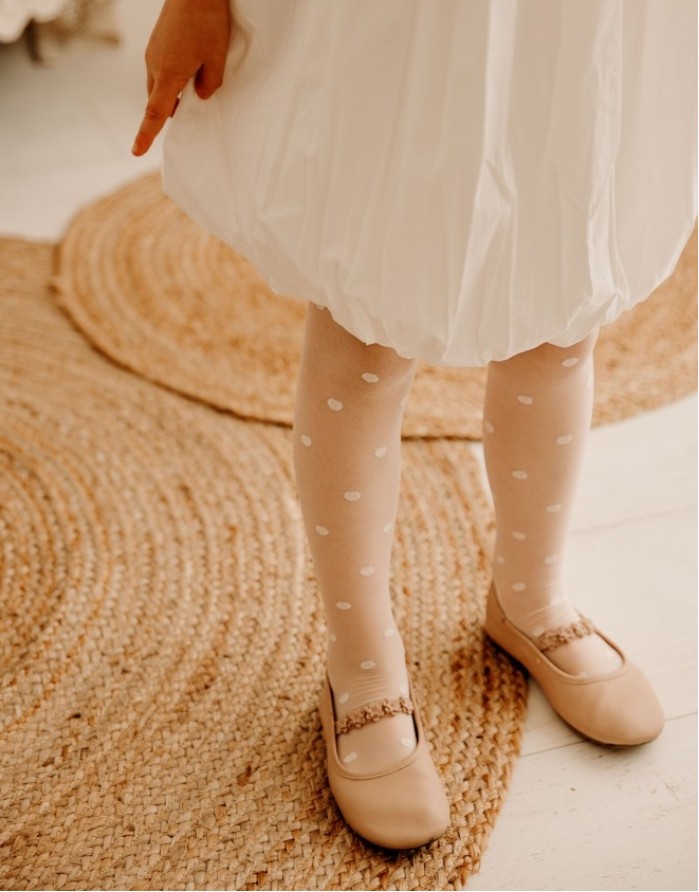 Vaikiškos pėdkelnės "Dotty White " 15 Den