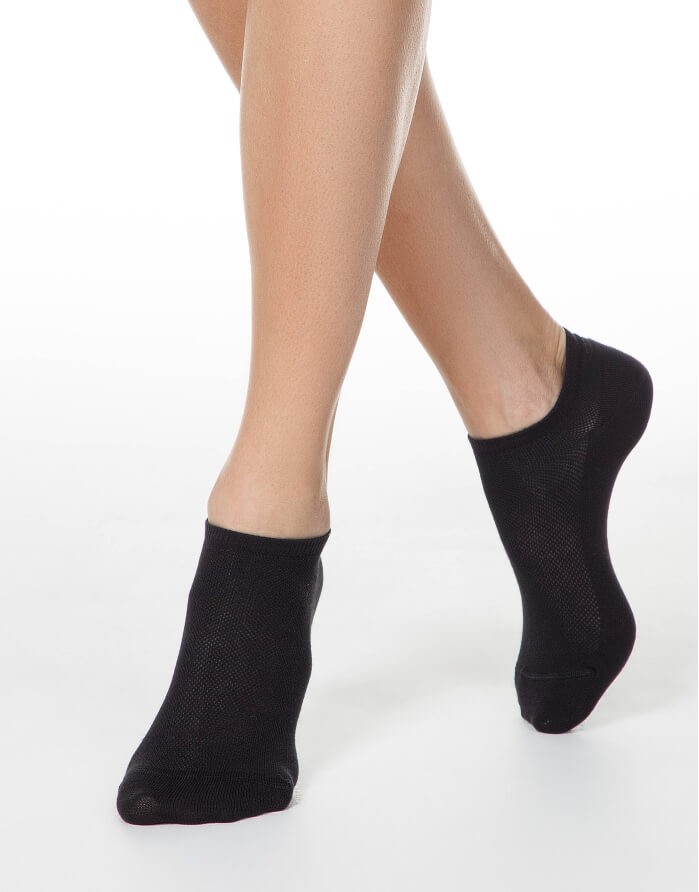 Moteriškos kojinės "Casual Black Choice"