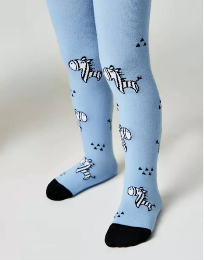 Vaikiškos pėdkelnės ''Zebra Blue"