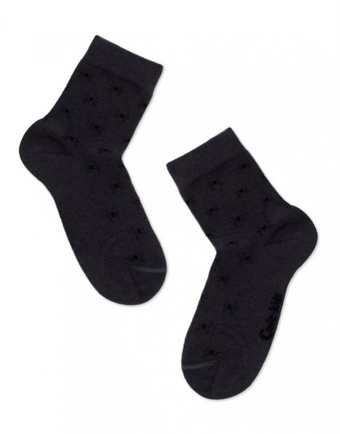 Vaikiškos kojinės "Spider Grey"