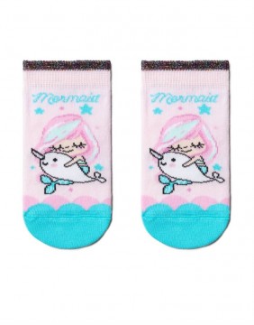 Vaikiškos kojinės "Fantasy Pink Mermaid"