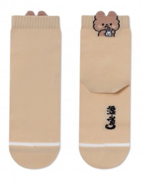 Vaikiškos kojinės "Teddy Beige"