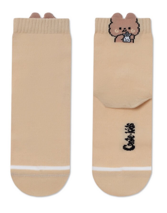 Vaikiškos kojinės "Teddy Beige"