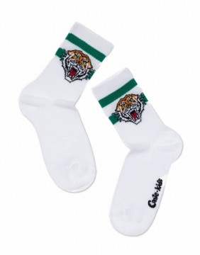 Vaikiškos kojinės "Caution Tiger"