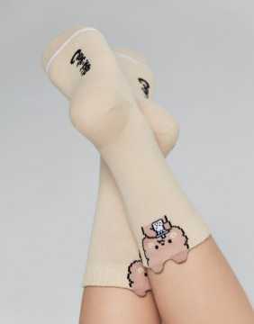 Children's socks "Teddy Beige"