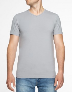 Marškinėliai "Leif Light Grey"