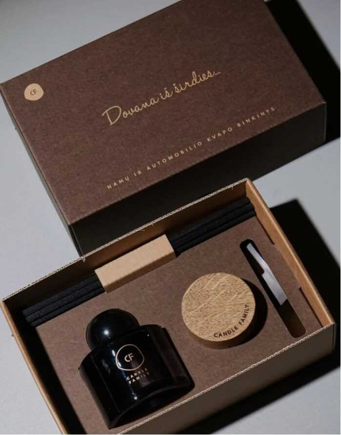 Dāvanu komplekts "Dovana iš širdies"