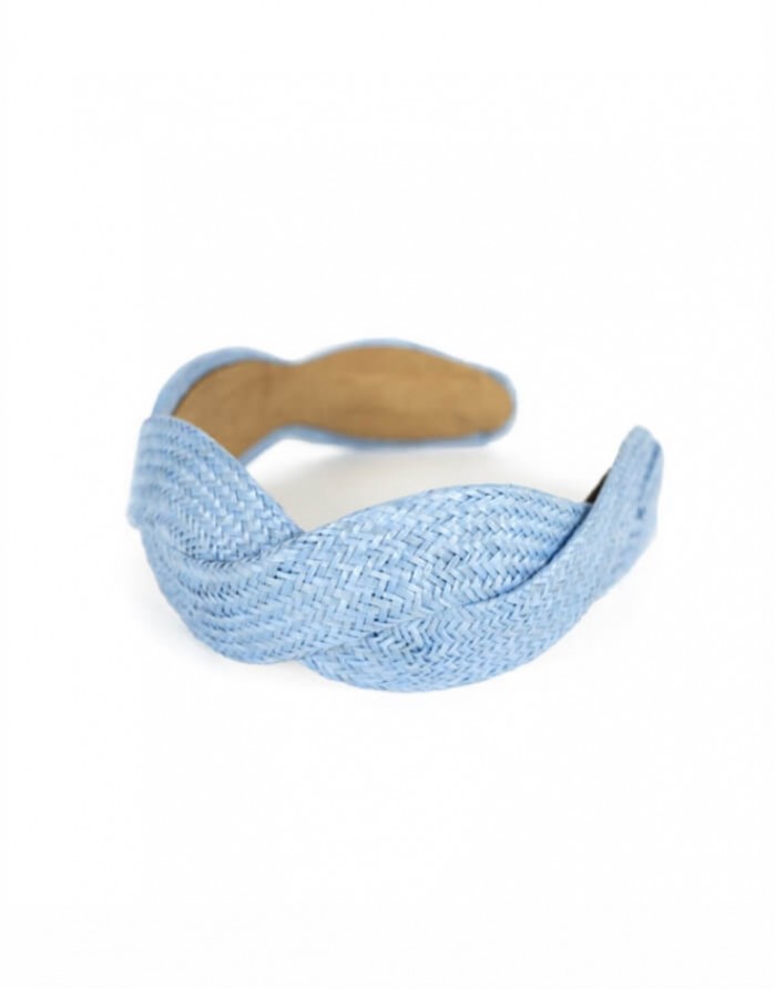 Plaukų lankelis "Blue Braid"