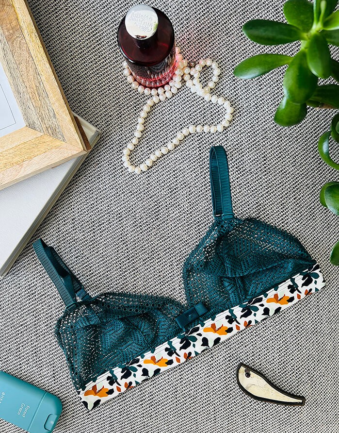 Liemenėlė Bralette "Floral Loulou"