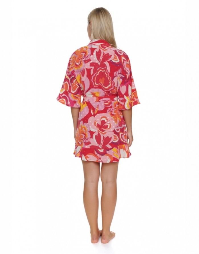 Chalatas "Flowers Sky"