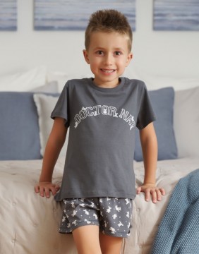 Vaikiška pižama "Tedy Grey"