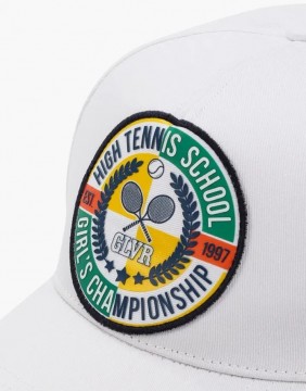 Vaikiška kepurė su snapeliu "Tennis White"