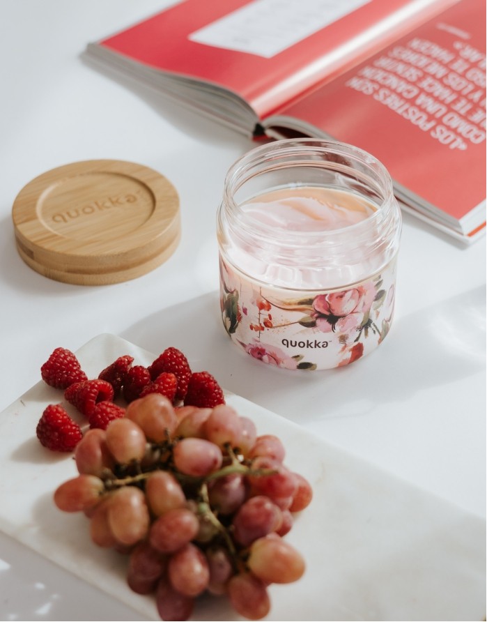 Stiklinis Indas "Deli Flowers", 820 ml