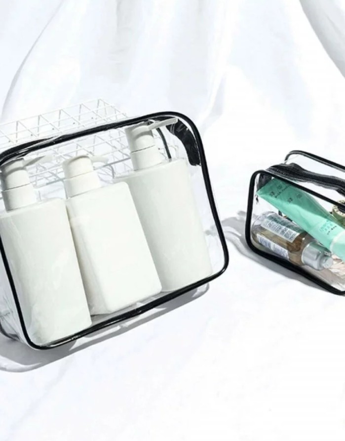 Kelioninė Kosmetinė "Clear Bag" 3vnt