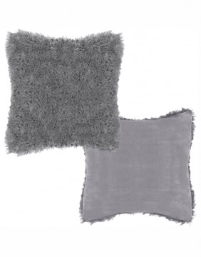 Pagalvėlės užvalkalas "Puffi Dark Grey" 40x40 cm