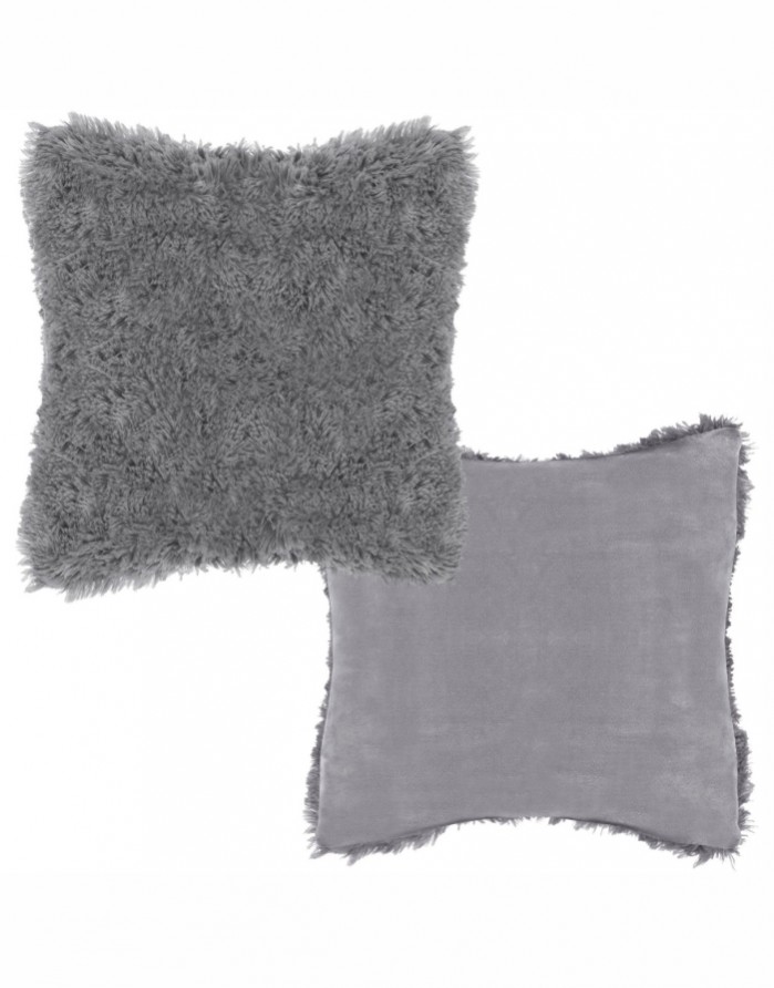 Pagalvėlės užvalkalas "Puffi Dark Grey" 40x40 cm