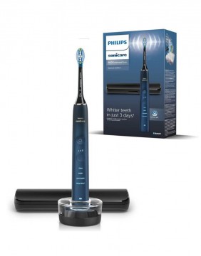 Elektrinis dantų šepetėlis, Philips DiamondClean 9000 series Smart Sonic electric toothbrush HX9911/88