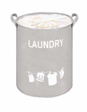 Daiktų Laikymo Krepšys "Laundry Grey"